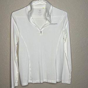 tasc “the breakers palm beach” pullover XS perfect